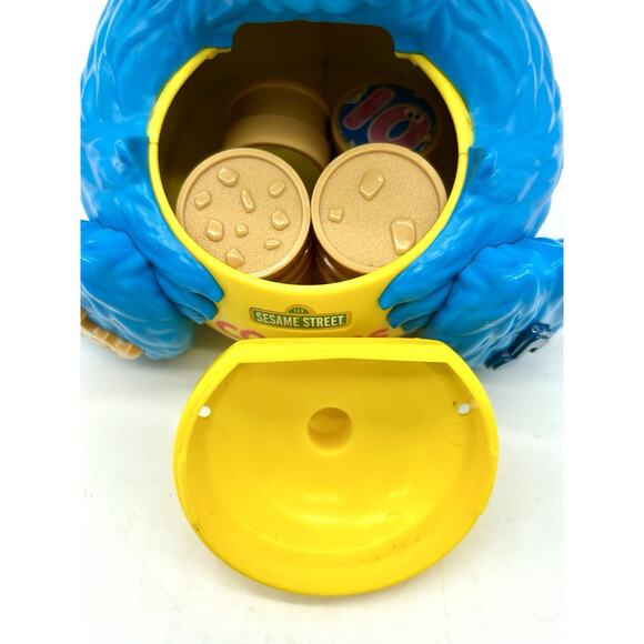 Sesame Street Cookie Monster's Counting Jar Activity Toy 6 Cookies Working - Picture 5 of 13